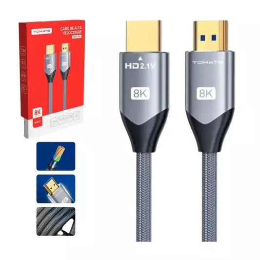 CABO HDMI 8K 1.5M TOMATE MHD8001