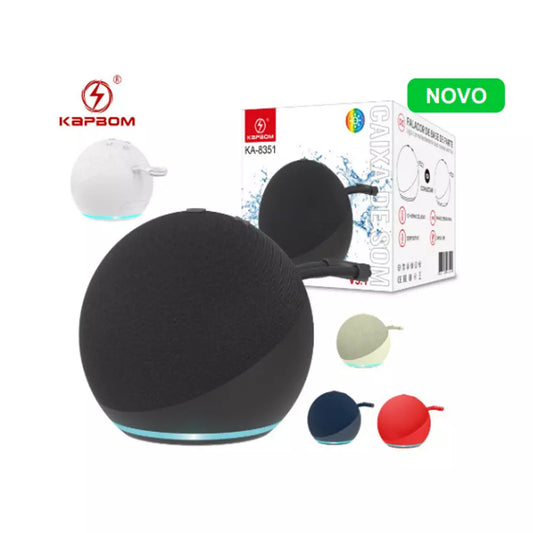 CAIXA DE SOM BLUETOOTH KAPBOM KA8507 TIPO ALEXA