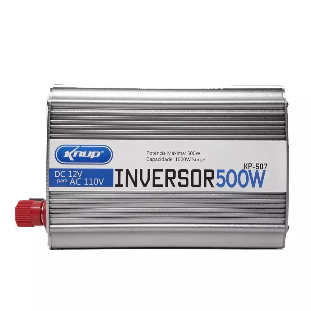 Inversor Veicular de Energia Com Usb 500w De 12v Para 110v Knup KP-507