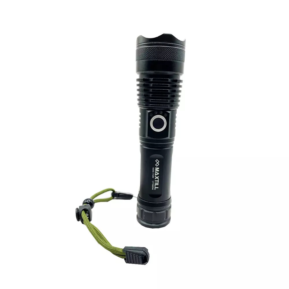 LANTERNA DE LED MAXTILL RECARRREGAVEL P50 MAX7100