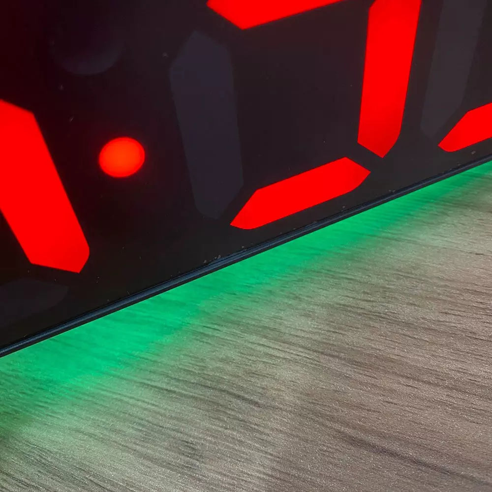 Relógio De Parede Mesa Led Digital Lelong Le 2170