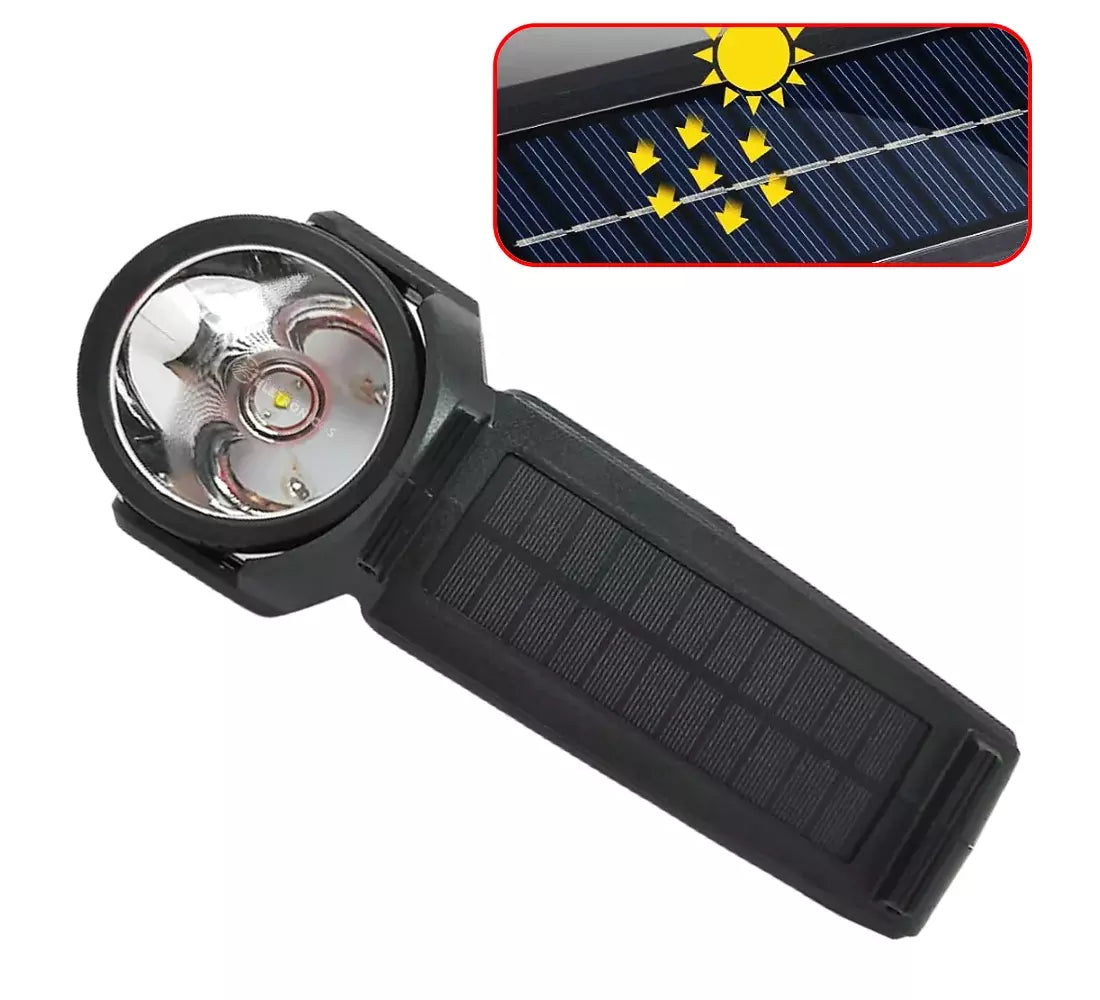 LANTERNA DE LED MULTIFUNCIONAL LUZ BRANCA, VERMELHA E AMARELA LK3124