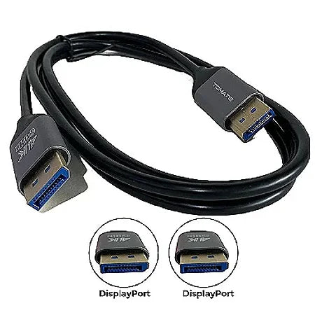 CABO DISPLAYPORT PARA DISPLAYPORT 4K 1.5M TOMATE MCB4001
