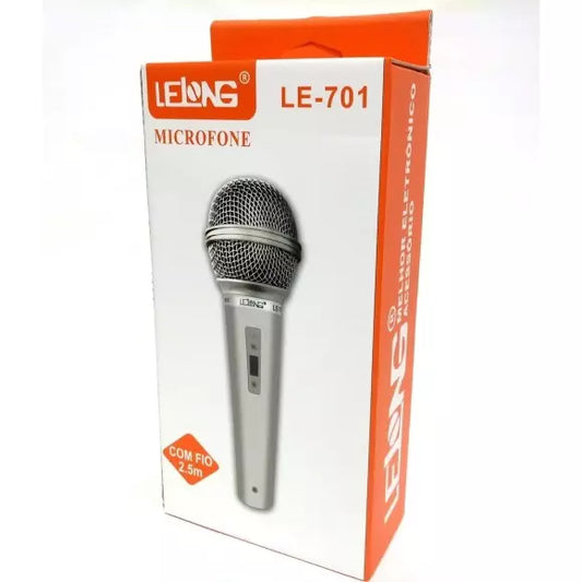 MICROFONE COM FIO LELONG LE701