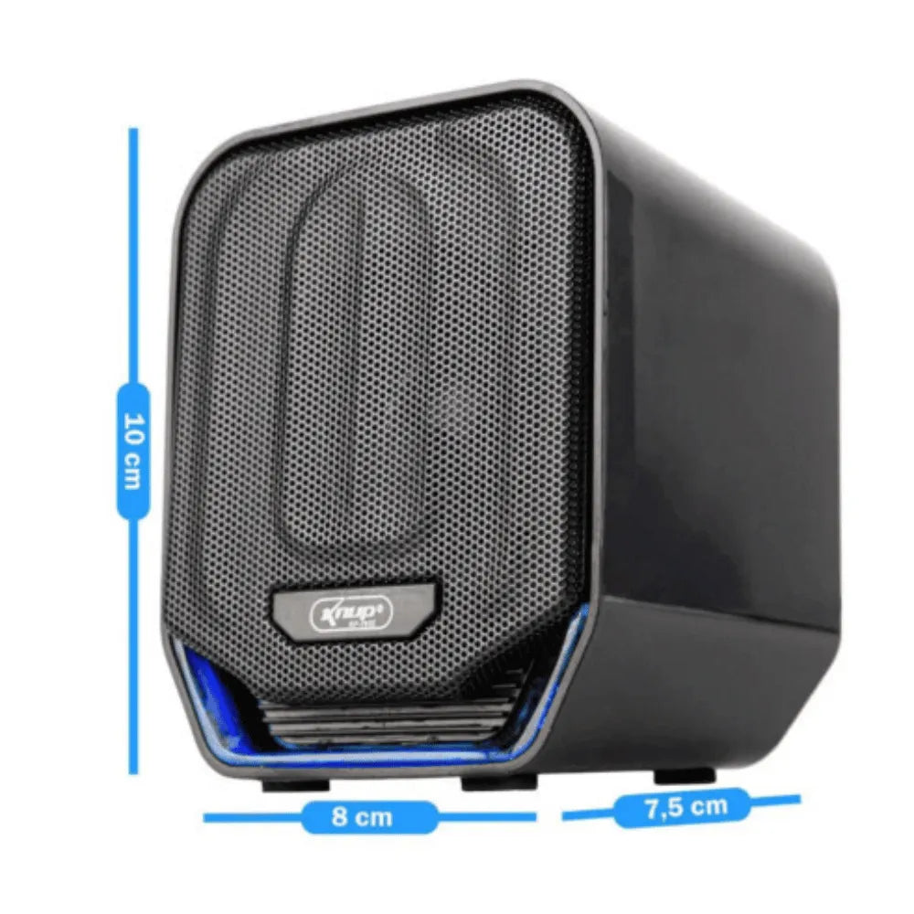 Caixa De Som Gamer Para Pc Notebook Tv Led 12W Ro823