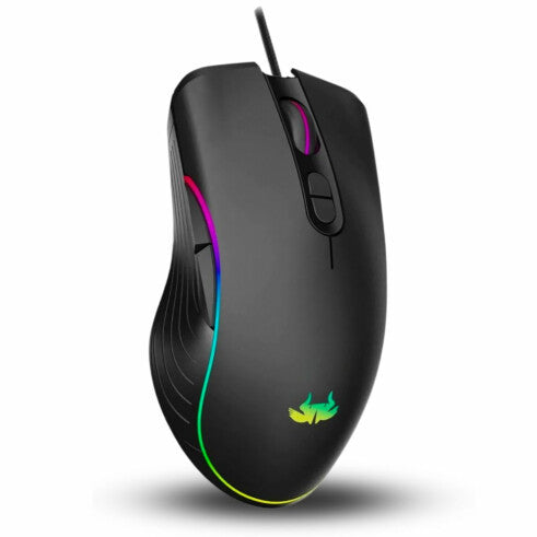 Mouse Gamer com Fio Usb Iluminação Led 4800 DPI KNUP - KP-MU008