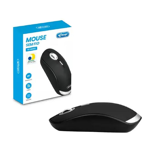 Mouse USB Sem Fio KP-MU 023 Preto - Knup