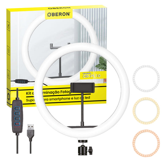 Ring Light para Celular 10 Polegadas LED 20W BML 03
