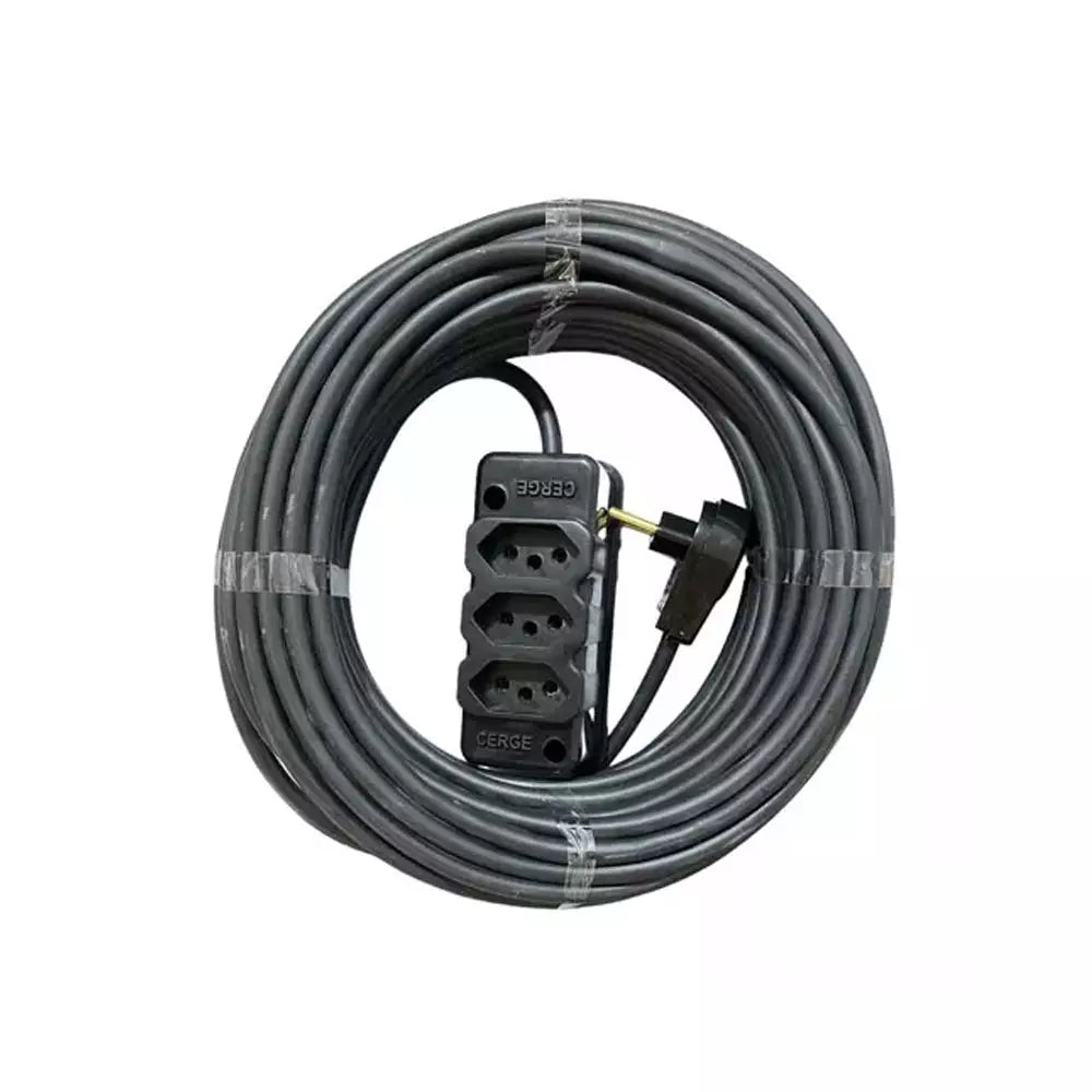 EXTENSÃO CABO PP 2X2,50 20A - DRAP 5 METROS