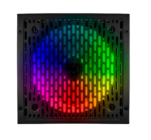 Fonte BRX Rainbow RGB, 850W, 80 Plus Bronze, PFC Ativo, Bivolt Automatica