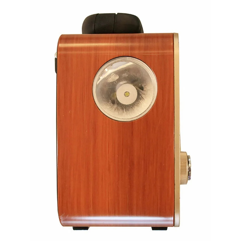 Rádio Retrô Am/Fm com Lanterna Bluetooth Usb Aux Recarregavel KA3199