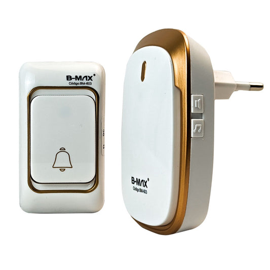 Campainha Externa Sem Fio Com Alcance De Ate 100M BM603