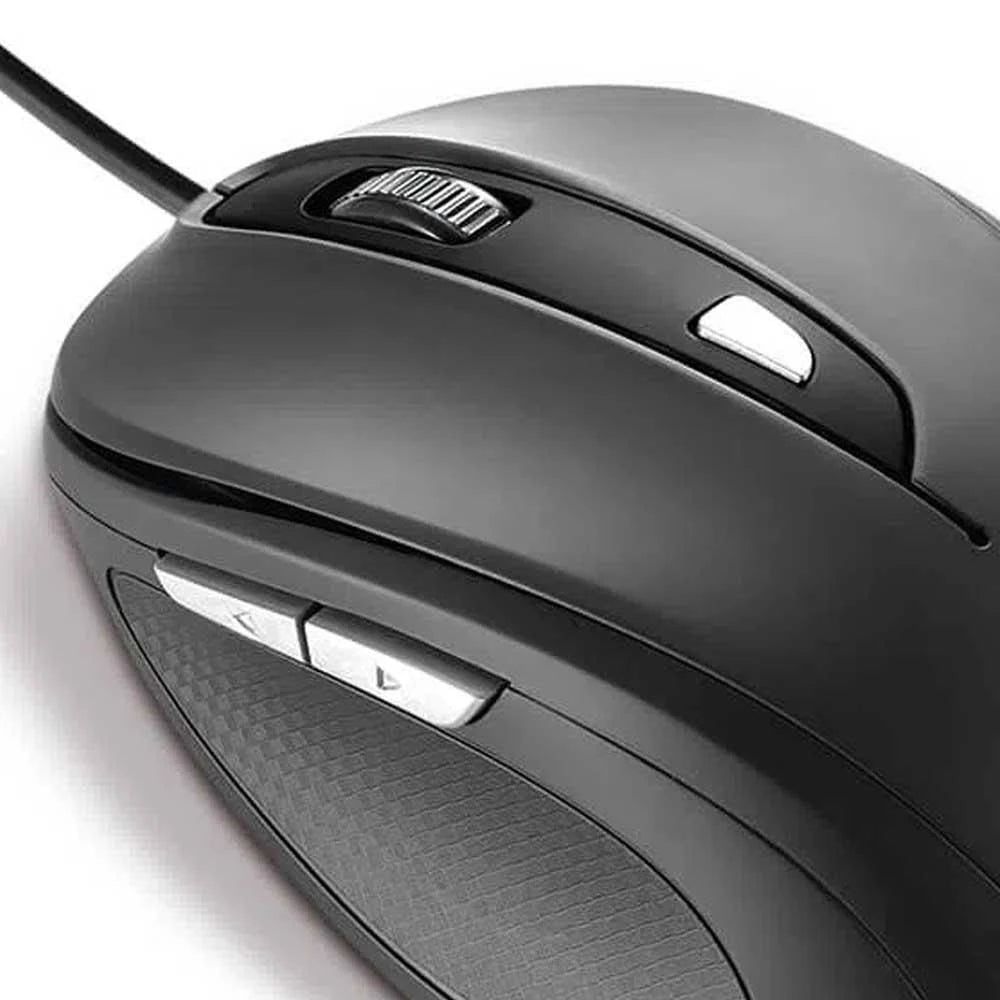 Mouse Multi Comfort MO241 6 Botões 1600 DPI USB 2.0 - Preto