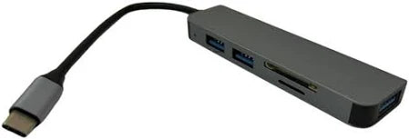 Hub USB 5 Portas 3.0 Type C 5X1