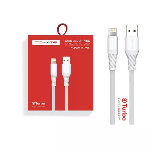 Cabo USB para IPHONE 1 Metro Tomate TC103L
