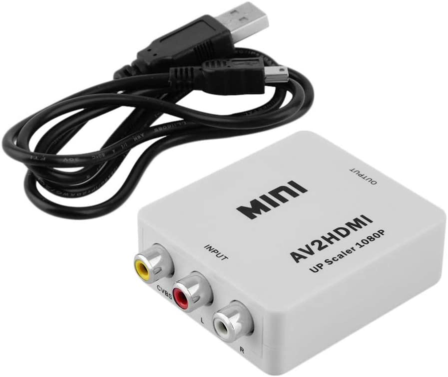Adaptador Conversor AV RCA para HDMI Full HD mtv610