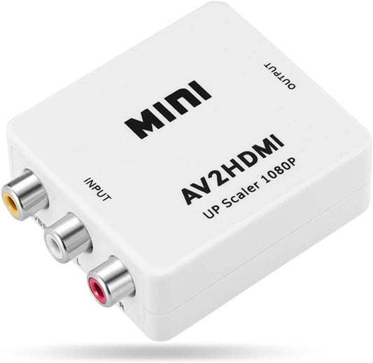 Adaptador Conversor AV RCA para HDMI Full HD mtv610