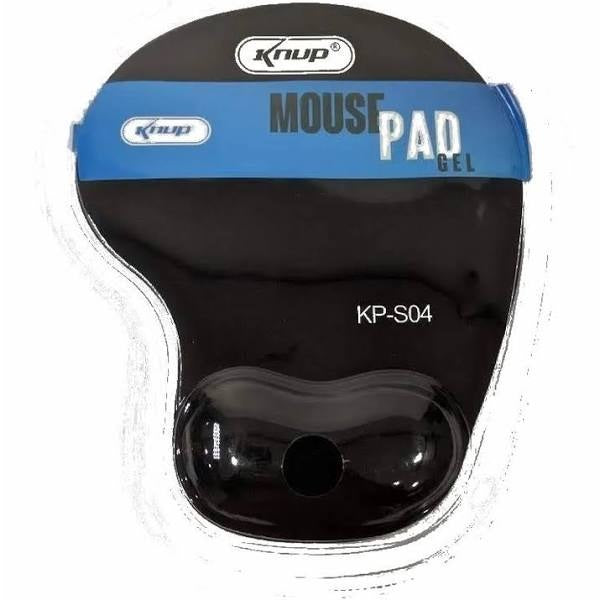 Mousepad Ergonômico Com Apoio Punho Pulso Gel Knup kps04