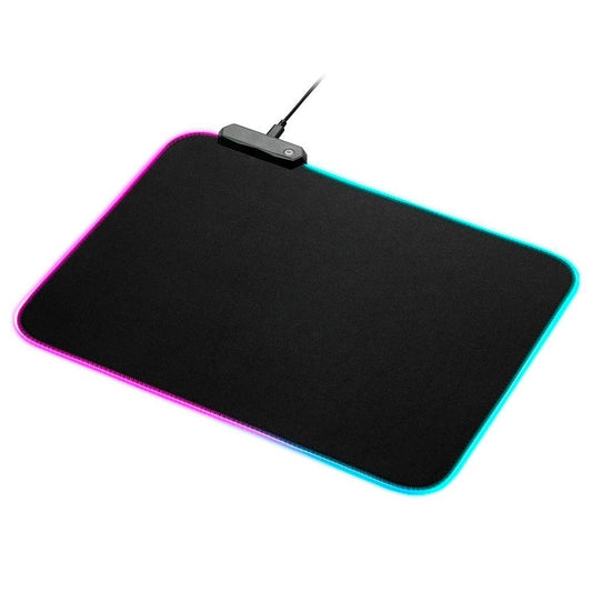 Mouse Pad Gamer Com Led 35x25cm Bordas Iluminadas Dobrável