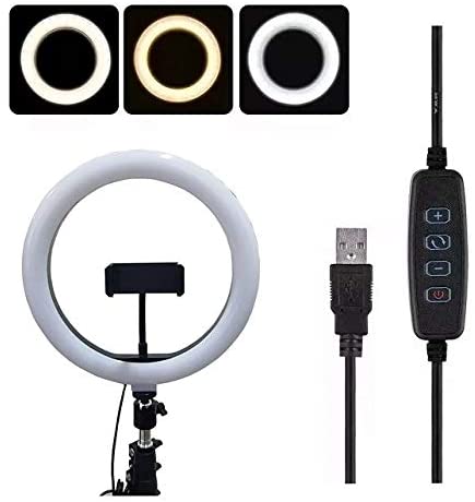 Iluminação Led Ring Light 12 Polegadas Com Tripé 2 metros