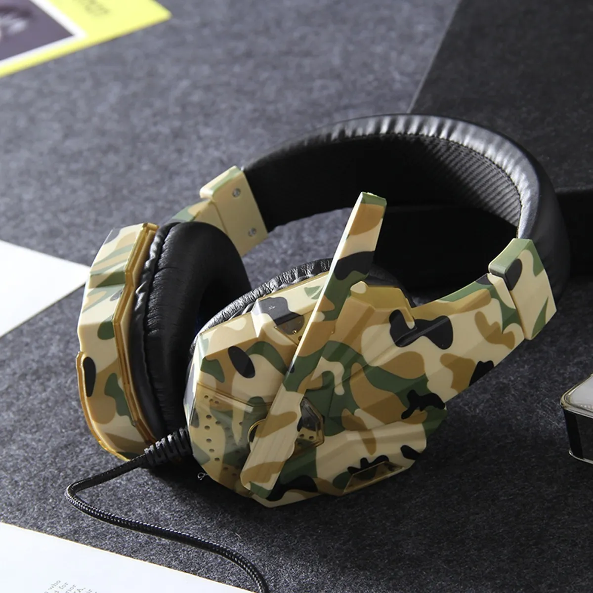 Fone de Ouvido Headset Gamer com Led (USB + P2) BM218 - B-Max