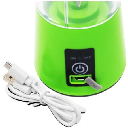 Mini Liquidificador Portátil Shake Take Juice Cup 6 Lâminas Recarregável