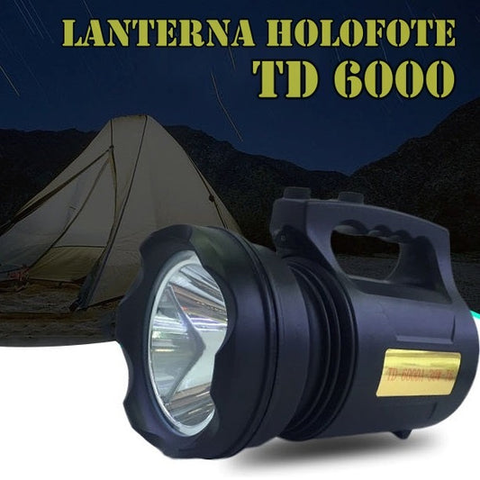 Lanterna Holofote Super Potente Led 30w Td 6000a T6