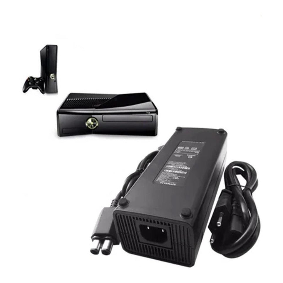 Fonte Xbox Slim 360  2 Pinos Video Game Bivolt 110v 220v w013