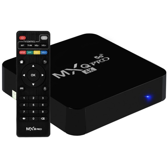 Smart TV Box MXQ Pro 5G 4K Android11.1 128GB+512GB TVBOX5G MX-Q-PRO