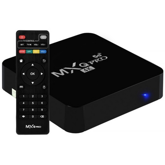 Smart TV Box MXQ Pro 5G 4K Android11.1 128GB+512GB TVBOX5G MX-Q-PRO
