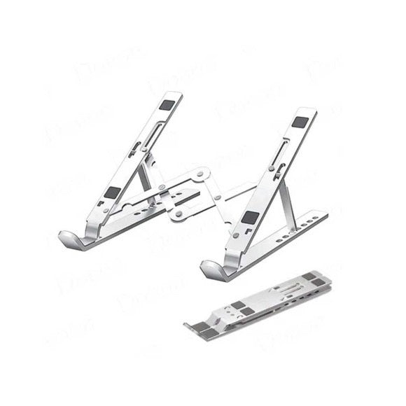 Base Suporte De Notebook Articulado Aluminio Dobrável Ergonomico