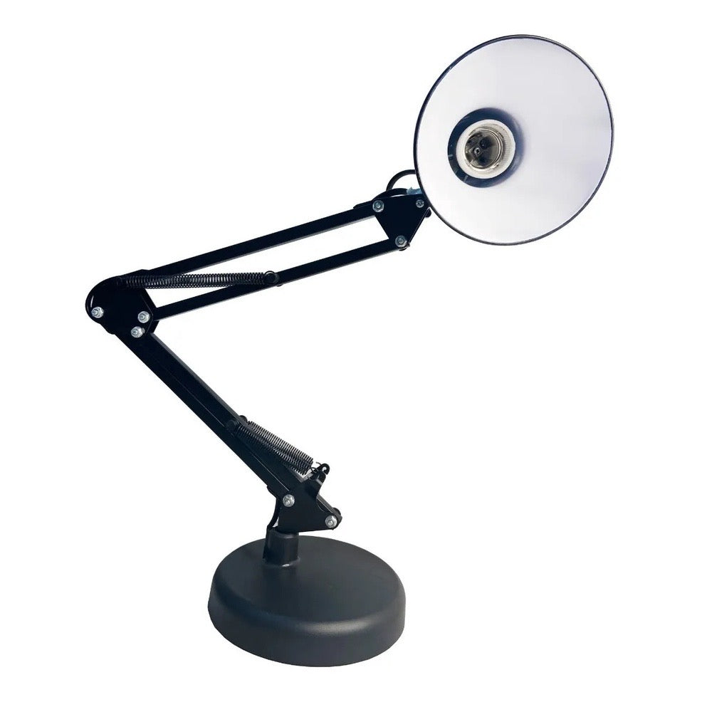 Luminária De Mesa Articulada Abajur Pixar Base Ou Garra