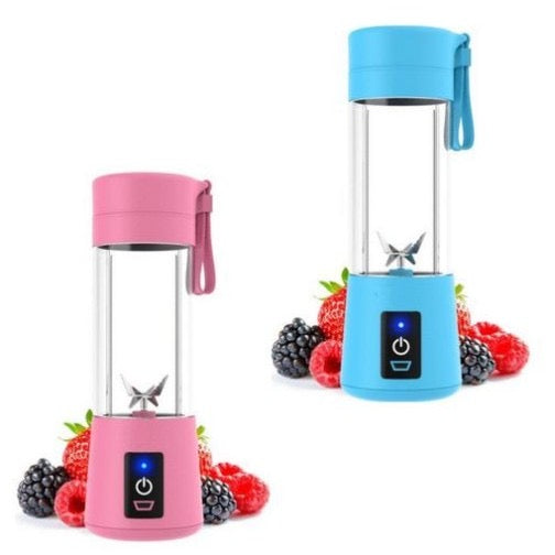 Mini Liquidificador Portátil Shake Take Juice Cup 6 Lâminas Recarregável