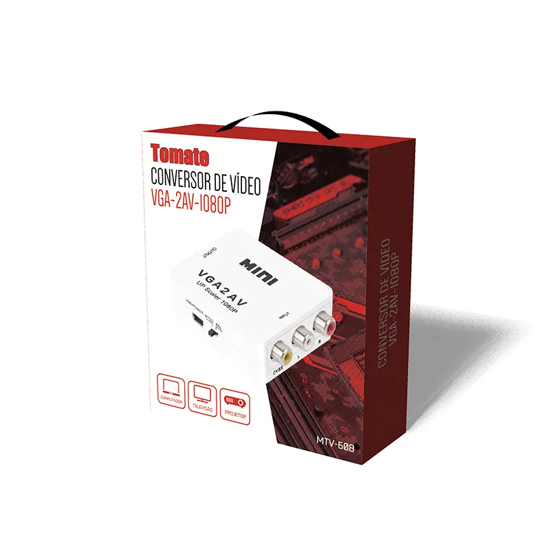 Conversor VGA P2 para AV RCA