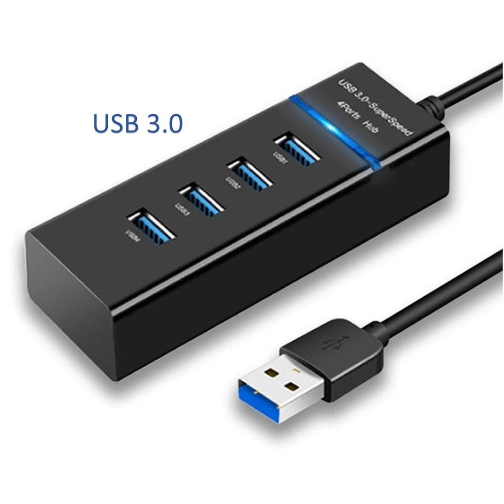 Hub Usb 3.0 & 2.0 4 Portas Expansor Rapido 5 Gbps Alta Velocidade KP-HB500